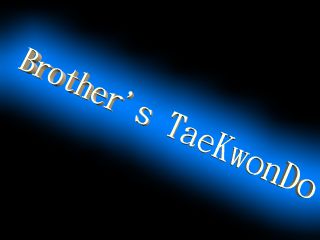 Brother's TaeKwonDo